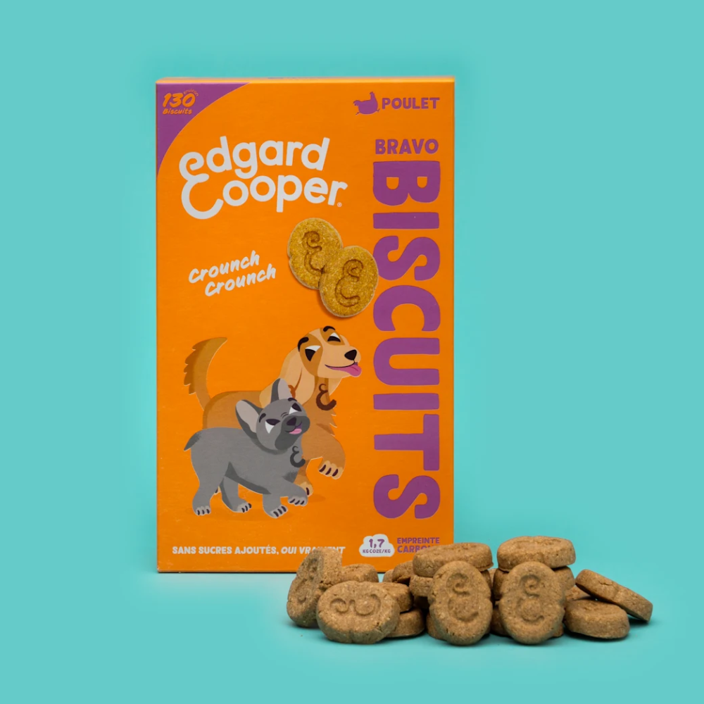 Biscuits pour chien sans céréales au poulet