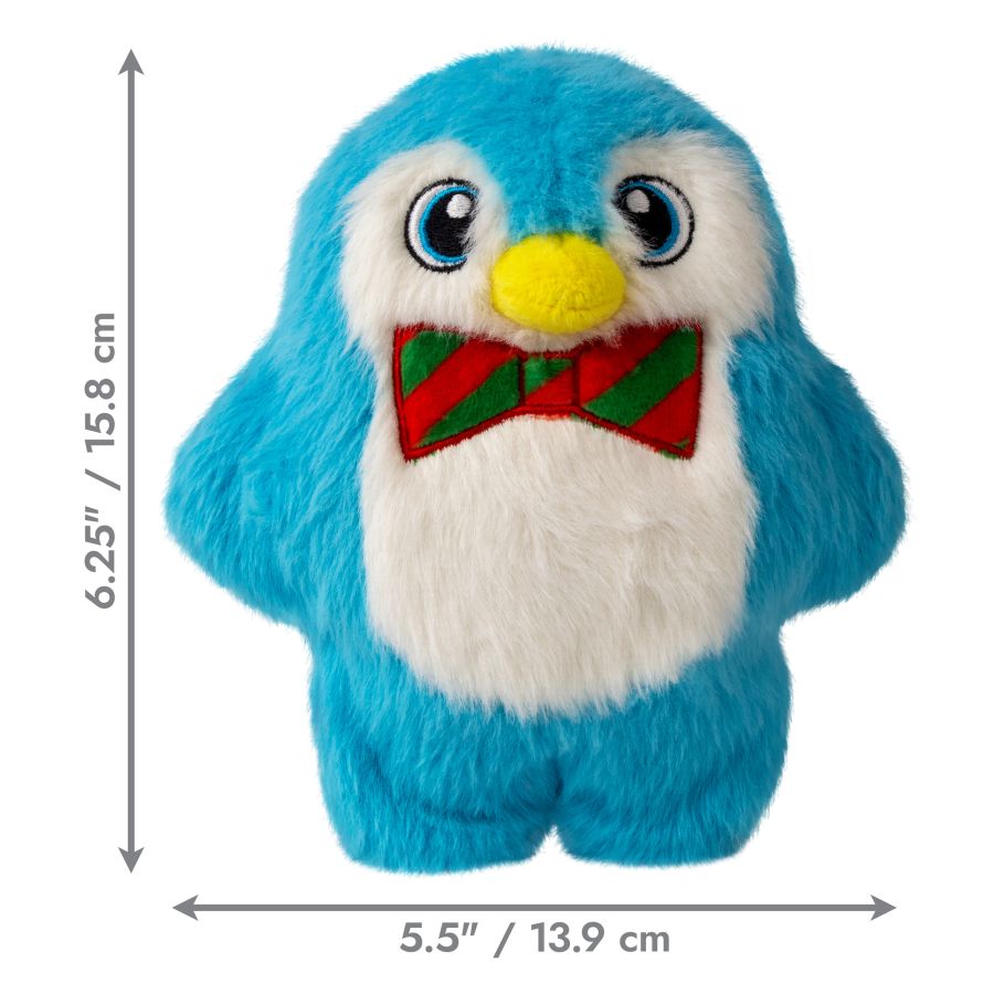 Peluche de Noël KONG Holiday Snuzzle Pingouin