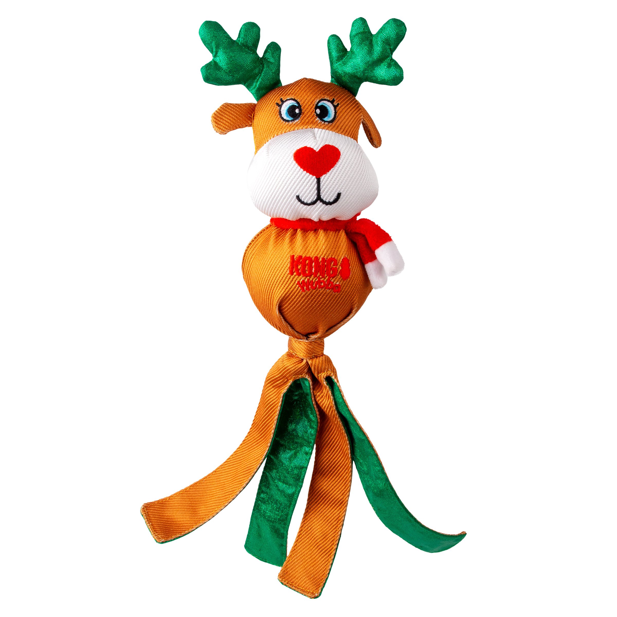 Peluche de Noël KONG Holiday Wubba