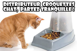 Distributeur croquette chat automatique ou manuel !