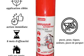 Puce de parquet : le fumigène contre les puces, action radicale