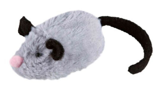 Souris qui bouge pour chat, rien ne l'arrête !