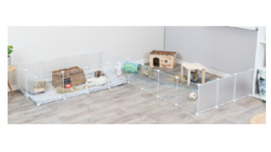 Quelles sont les options modulables pour l'enclos ?