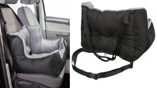 Panier voiture rehaussé pour chien