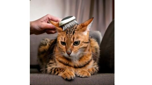 Pourquoi brosser les poils courts d'un chat ?
