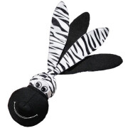 Jouet KONG Floppy Ear Wubba Zèbre