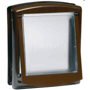 Chatière chien et chat Staywell brun 2 positions