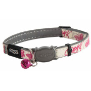 Collier anti étranglement GlowCat rose pour chat