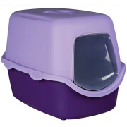 Maison de toilette pour chat Vico lilas