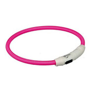 Collier USB lumineux TPU rose