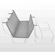 Protège siège de voiture gris