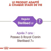 Royal Canin Sterilised 37 – Croquettes chat stérilisé (1 à 7 ans)