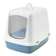 Litière chat fermée - porte + filtre - Oscar 