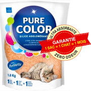 Litière Pure Color orange