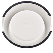 Gamelle ronde mélaminé blanche Chien&Chat