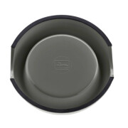 Gamelle ronde mélaminé design grise