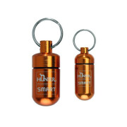 Tube porte-adresse bronze