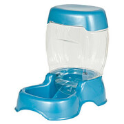 Distributeur de croquettes Petmate bleu