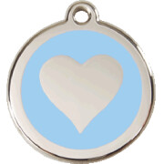 Médaille gravée pour chien motif Cœur