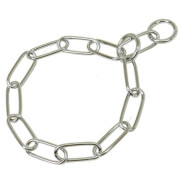 Collier chaîne étrangleur gros chromé