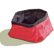 Gamelle de voyage rouge