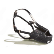 Muselière Dobermann cuir simple