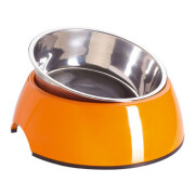 Gamelle design chien mélaminé orange