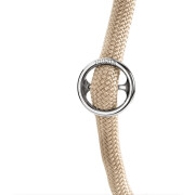 Laisse Retriever en corde Freestyle beige pour chien