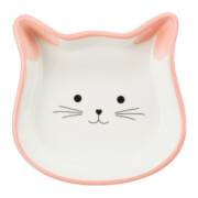 Gamelle visage, design, céramique pour chat