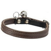 Collier chat Escapade marron