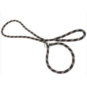 Laisse lasso ronde corde noir