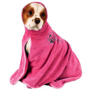 Peignoir pour chien Dry Dude rose