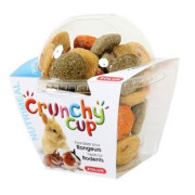 Friandises rongeur Crunchy Cup nature carotte luzerne