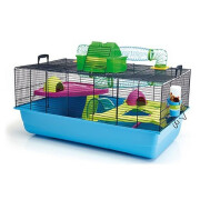 Cage hamster Heaven Metro bleu