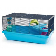 Cage rongeur Mickey large bleu