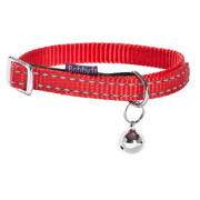 Collier chat élastique Safe rouge