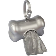 Distributeur ramasse crottes Wouapy net gris