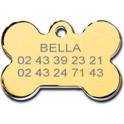 Quick Médaille Os dorée large