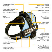 Harnais Julius-K9 Power camouflage