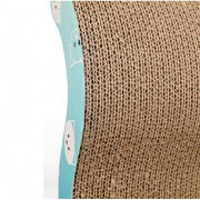 Griffoir pour chat Vague Mimi bleu