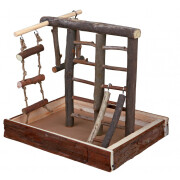 Aire de jeu perruche en bois Natural Living