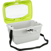 Cage de transport lapin et cochon d'inde Mini Capri Vert fluo