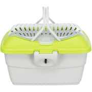 Cage de transport lapin et cochon d'inde Mini Capri Vert fluo