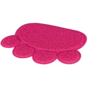 Tapis rose pour bac à litière