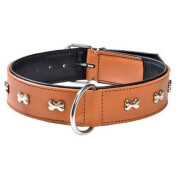 Collier gros chien Extra Souple camel XL 