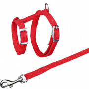 Harnais laisse réfléchissant tiret