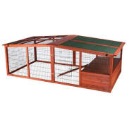 Enclos lapin XL avec toit Natura