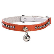 Collier chat Eclat orange