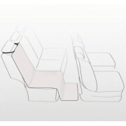 Housse de protection siège voiture séparable beige