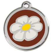 Médaille Red Dingo Marguerite marron